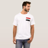Irak-Flagge und -T - Shirt (Vorne ganz)