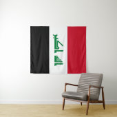 Irak-Flagge Wandteppich (Beispiel (Horizontal))