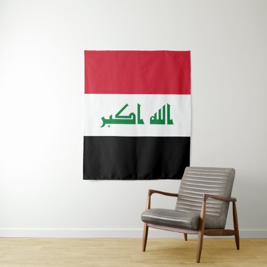 Irak-Flagge Wandteppich (Beispiel)