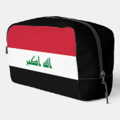 Irak-Flagge Waschbeutel (Rechte Ecke)
