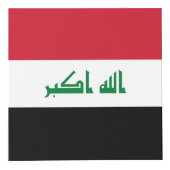 Irak-Flagge Würfel (Rechts)