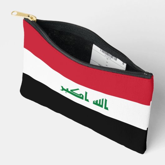 Irak-Flagge Zubehörtasche (Offen)