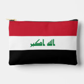 Irak-Flagge Zubehörtasche (Vorderseite)