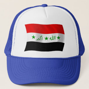 Irak Flaggenmütze Truckerkappe