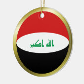 Irak-Flaggenverzierung Keramikornament (Links)