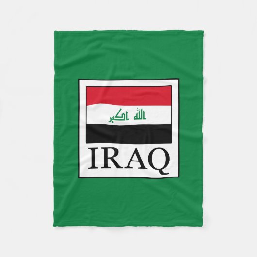 Irak Fleecedecke (Vorderseite)