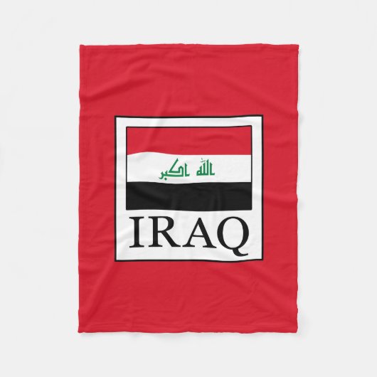 Irak Fleecedecke (Vorderseite)