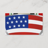 Irak-Kampagne Ribbon Visitenkarte (Rückseite)