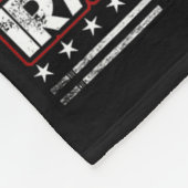 Irak-Kampf Veteran Shirt Fleecedecke (Ecke)