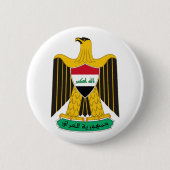 Irak Landeswappen Symbol Emblem Flagge Adler Button (Vorderseite)