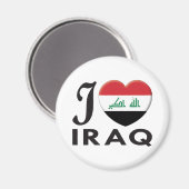 Irak-Liebe Magnet (Vorderseite/Rückseite)