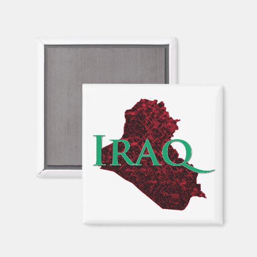 Irak Magnet (Vorderseite/Rückseite)