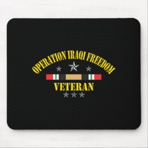 Irak-Operation - Der Tag der Freiheit - Veteranen  Mousepad