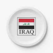Irak Pappteller (Vorderseite)