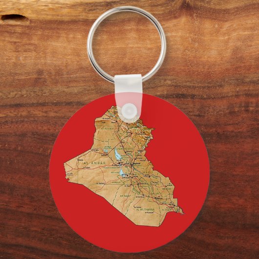 Irak-Plan-Schlüsselanhänger Schlüsselanhänger (Vorderseite)