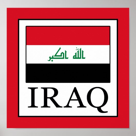 Irak Poster (Vorne)