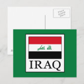 Irak Postkarte (Vorne/Hinten)