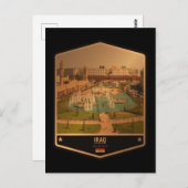 Irak Postkarte (Vorne/Hinten)