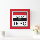 Irak Quadratische Wanduhr (Zuhause)