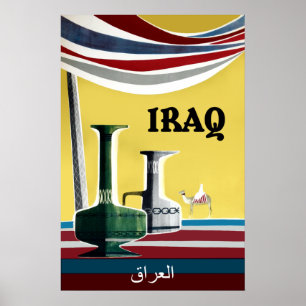 Irak Reiseplakat Poster