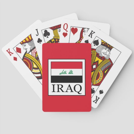Irak Spielkarten (Rückseite)