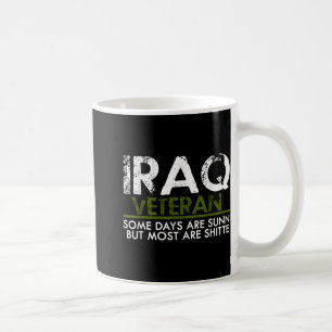 Irak Veteran Funny Vet T-Shirt Militär Kaffeetasse