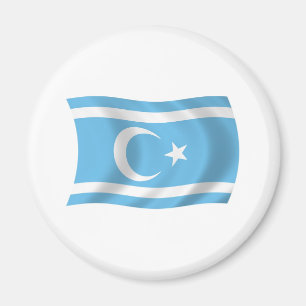irakisch-türkmenische Flaggen-Magnet Magnet