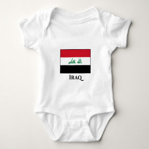 irakische Flagge Baby Strampler