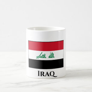 irakische Flagge Kaffeetasse