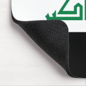 irakische Flagge Mousepad (Ecke)