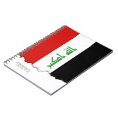 irakische Flagge Notizblock (Linke Seite)