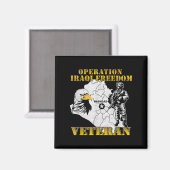 Irakische Freiheitsoperation im Kampf gegen Vetera Magnet (Vorderseite/Rückseite)
