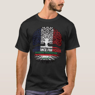 Irakische Roots-Fahne für Frankreich T-Shirt
