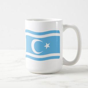 Irakische Turkmensche Fahne-Tasse Kaffeetasse