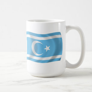 Irakische Turkmensche Fahne-Tasse Kaffeetasse