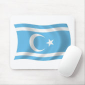 Irakische Turkmensche Flaggenmousepad Mousepad (Mit Mouse)