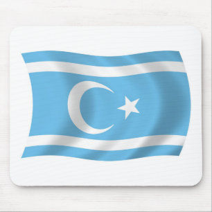 Irakische Turkmensche Flaggenmousepad Mousepad