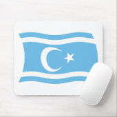 Irakische Turkmensche Flaggenmousepad Mousepad (Mit Mouse)