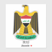 Irakische Wehrpolizei Aufkleber (Blatt)
