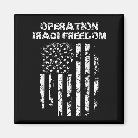 Irakischer Freiheitskampf Magnet (Vorne)