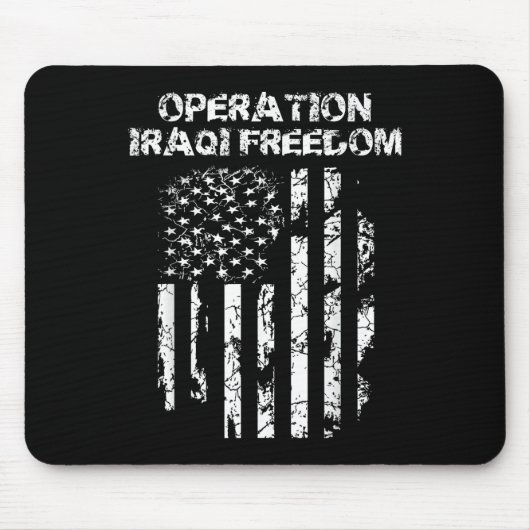 Irakischer Freiheitskampf Mousepad (Vorne)