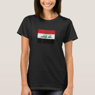 Irakischer Irak Karte Irak Flagge Irak Flagge Irak T-Shirt