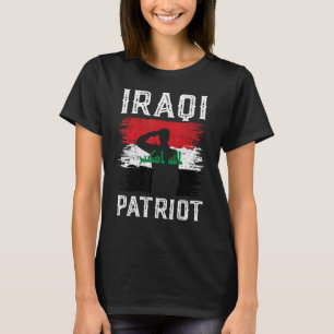 Irakischer Patriot Irak Fahne Bagdad Liebe Irak Ir T-Shirt