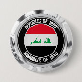 Irakrunde Button (Vorderseite)