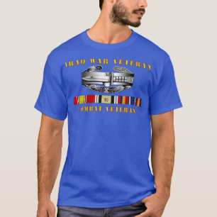 IrakVeteran Combat Action Abzeichen mit CAB IRAQ S T-Shirt