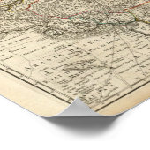 Iran, Afghanistan, Pakistan Poster (Ecke)