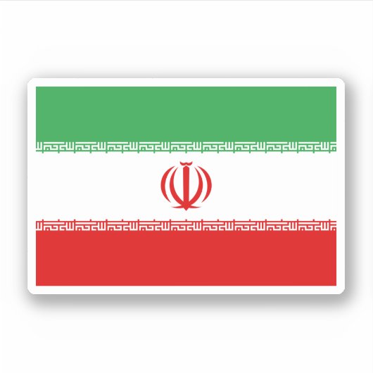 Iran Aufkleber (Vorderseite)
