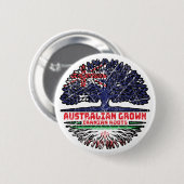 Iran - Australische Treuhandflagge Button (Vorne & Hinten)
