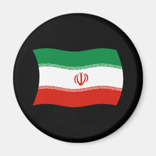 Iran Fahnenmagnet Magnet