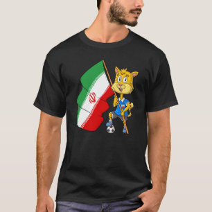 Iran Fan Katze T-Shirt